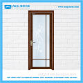 Best price aluminum alloy shock absorber interior door with glass